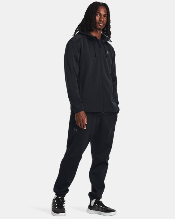 남성 UA 에센셜 스웨킷 팬츠 in Black image number 2